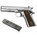 Пистолет Курс-С Colt 1911 СО 10х24 хром охолощенный