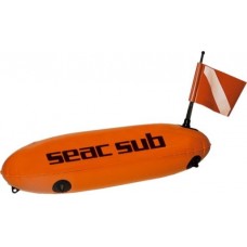 Буй Seac Sub Siluro торпеда с флагом и линем