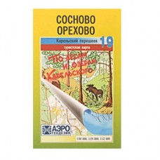 Карта по лесам и озерам Карельского №19