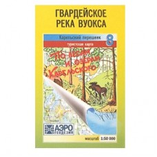 Карта по лесам и озерам Карельского №8