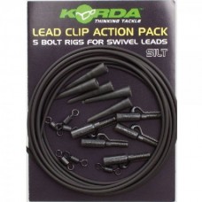 Клипса Korda Lead clip action pack slit на трубке