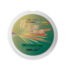 Леска Delux fluoro carbon 50м 0,234мм