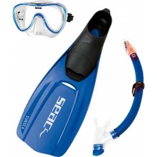 Набор Seac Sub Tris sunsea маска+трубка+ласты синий р.36-37