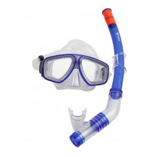 Набор Wave MS-1314S6 маска трубка PVC blue