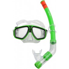 Набор Wave MS-1314S6 маска трубка PVC green