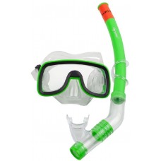 Набор Wave MS-1319S6 маска трубка PVC green