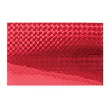 Наклейка Akara голографическая тип 2 8х12 см красная