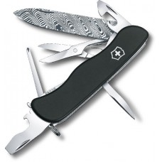 Нож Victorinox Damast 111мм 10 функций черный
