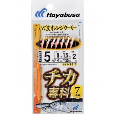 Оснастка Hayabusa морская сабики HS513 №5-1-1,5 6