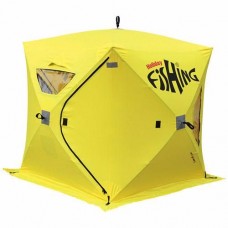 Палатка Holiday Fishing Hot Cube 3 175х175 см зимняя желтая