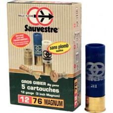 Патрон 12x76 Sauvestre пуля Magnum медь