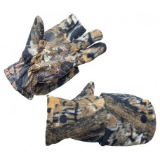 Перчатки Хольстер охотника-рыбака утепленные темный лес