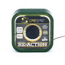 Поводковый материал Carp Spirit Re-Action 20м 35lb 15,9кг зеленый
