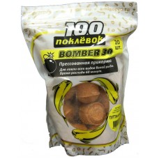 Прикормка 100 Поклевок Bomber-30 тутти-фрутти