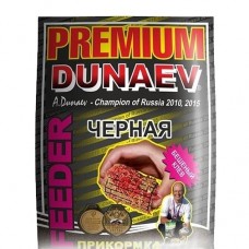 Прикормка Dunaev-Premium 1кг фидер черная