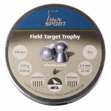 Пульки H&N Field Target Trophy 500 шт 5 55 мм