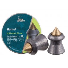 Пульки H&N Hornet 6,35мм 1,58гр 150шт