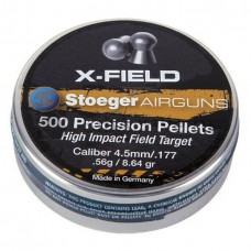 Пульки Stoeger X-Field target 4,5мм 500 шт