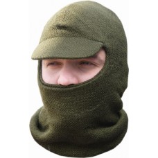 Шлем-маска ХСН Лыжная с козырьком оливковая
