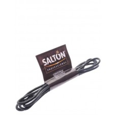 Шнурки Salton черные 90см тонкие с пропиткой